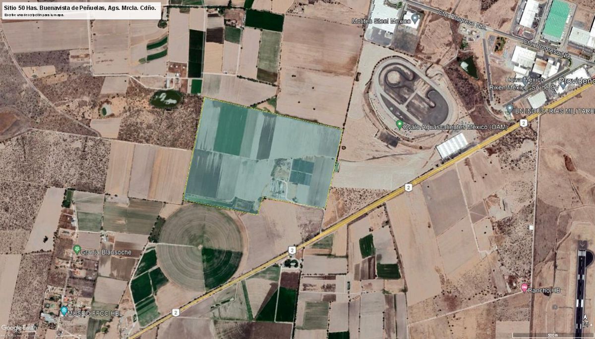 TERRENO CON VOCACIÒN USO INDUSTRIAL AGUASCALIENTES, AGS. CERCA DE JATCO, OVALO - foto 2
