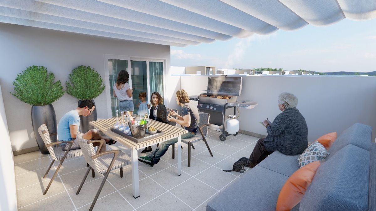 5 de 8: Terraza privada Penth house 