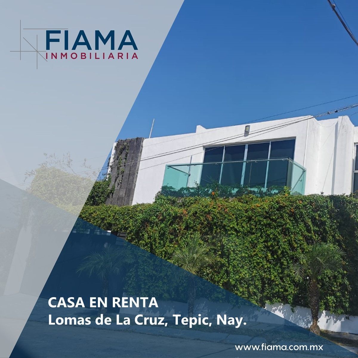 CASA AMUEBLADA EN RENTA, LOMAS DE LA CRUZ, TEPIC