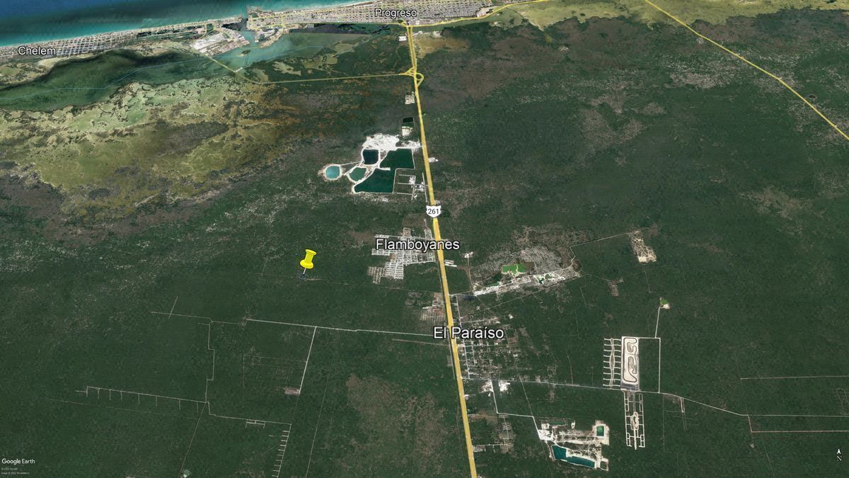 Terreno en venta cerca de la costa Paraíso Progreso Yucatán