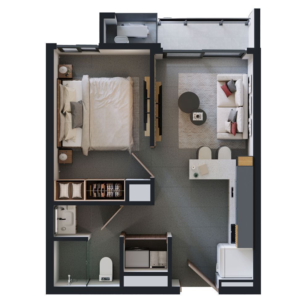 5 de 7: STUDIO 45M2