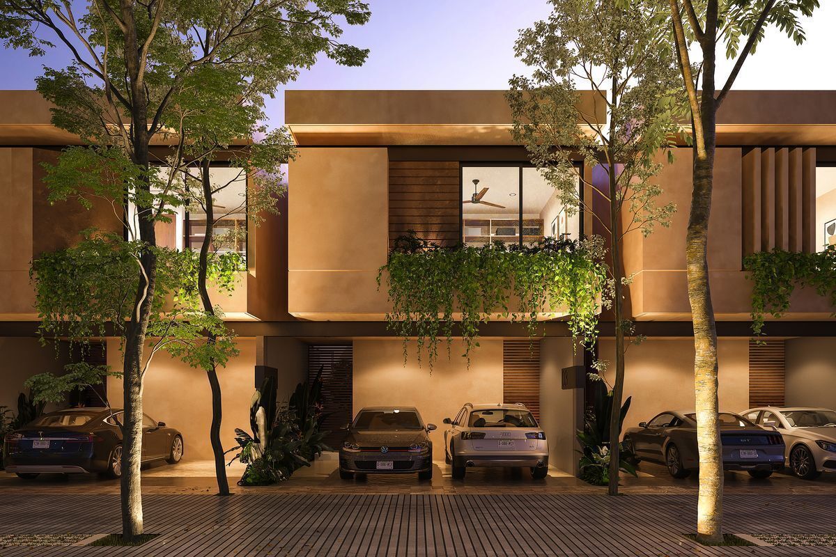 3 de 17: Fachada Town House Temozon