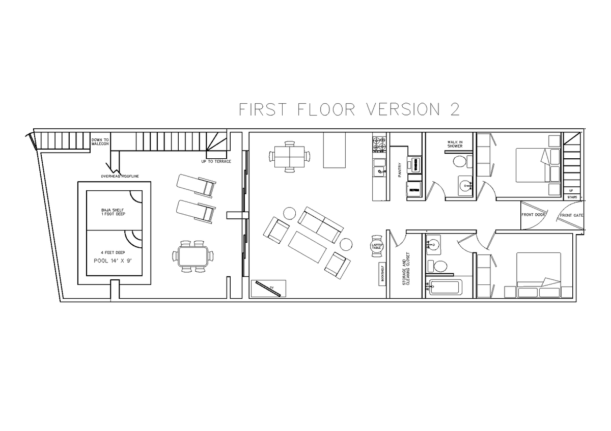 16 de 45: Level 1 Floor Plan
