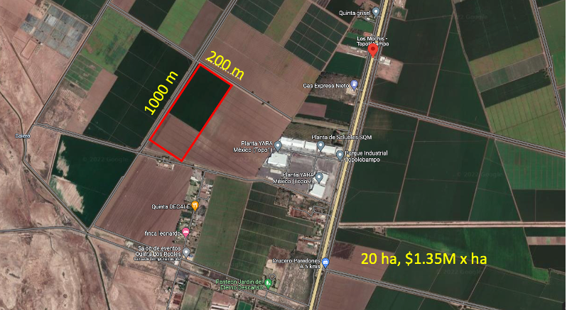 Venta Industrial Topolobampo Centro - Ahome