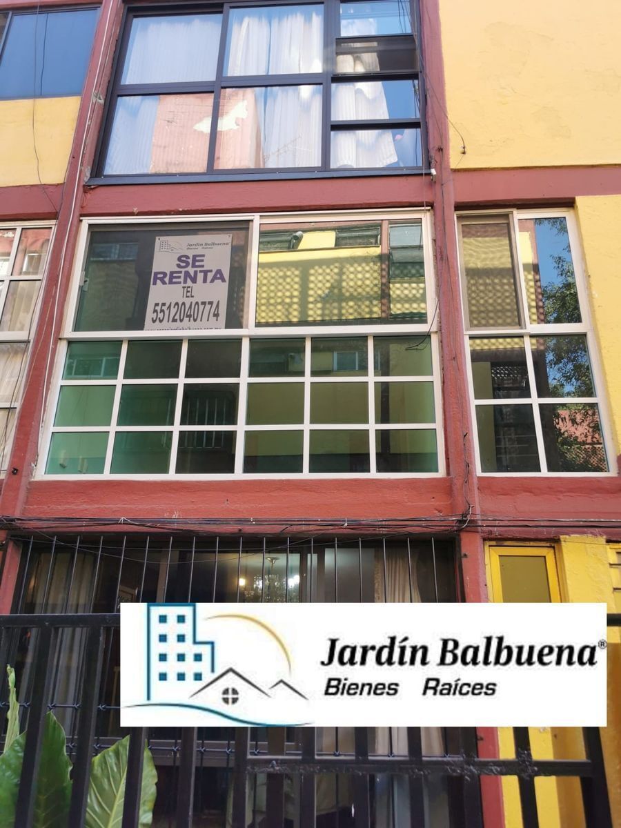 Bonito departamento en Renta en Jardín Balbuena