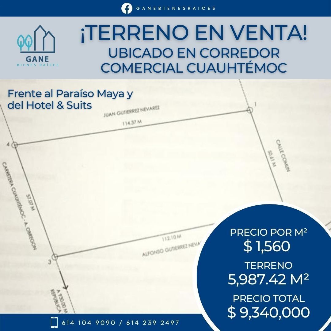 Venta Comercial Cuauhtémoc - Chihuahua