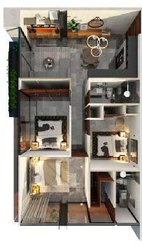 Modelo D en planta