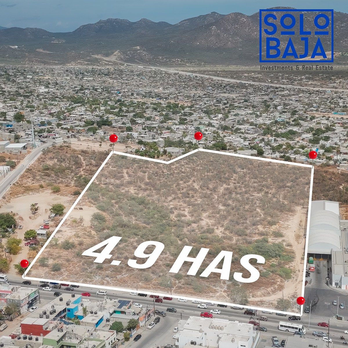4.9 HAS USO SUELO MIXTO MODERADO PUESTA DEL SOL CABO SAN LUCAS - foto 1