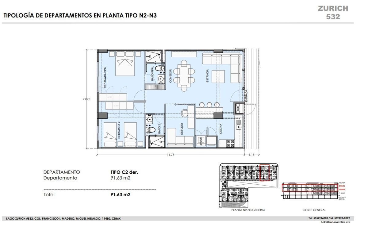 23 of 23: Plano tipología C2