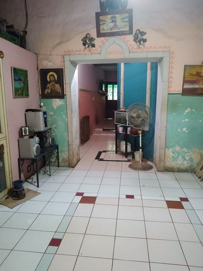 Area que conduce al patio