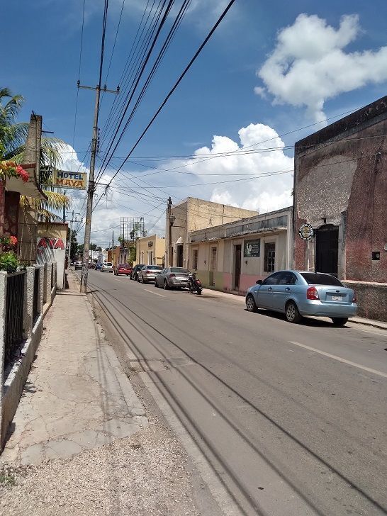 Vista de la calle principal