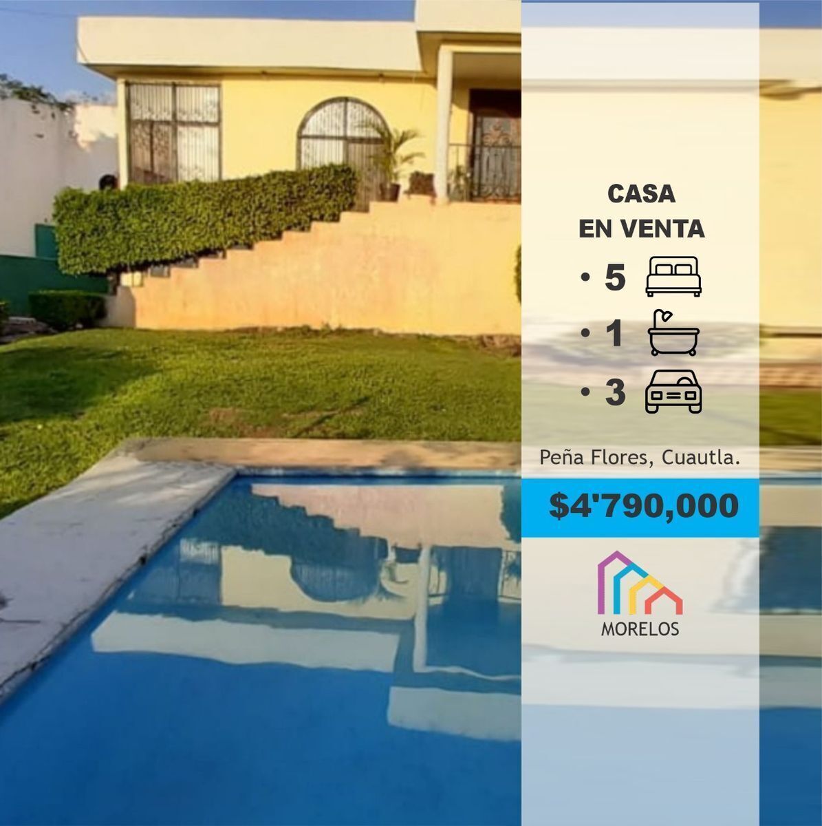 Casa en venta Cuautla Morelos