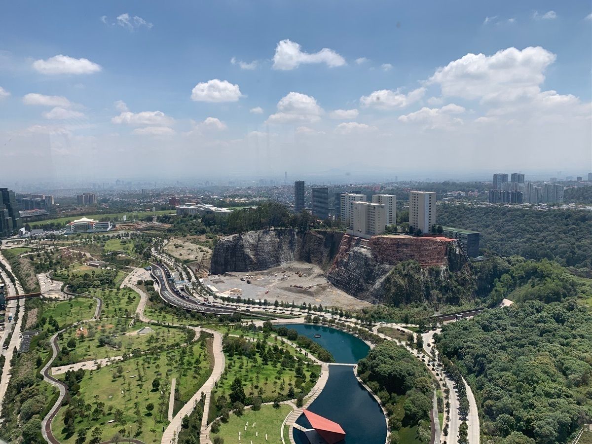 6 de 29: Vista a la Mexicana desde el piso 28 