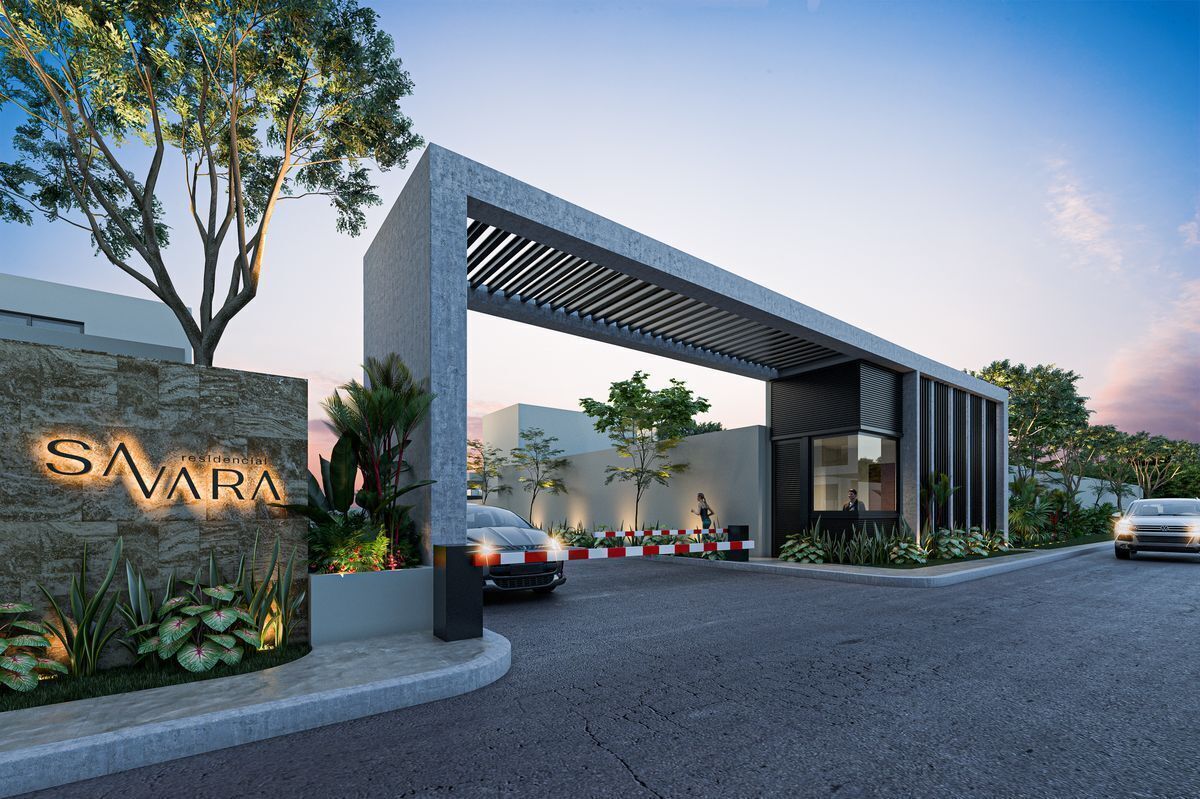 17 de 20: Entrada a privada residencial  