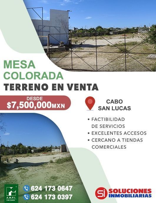 Venta Terreno / Lote Mesa Colorada II - Los Cabos