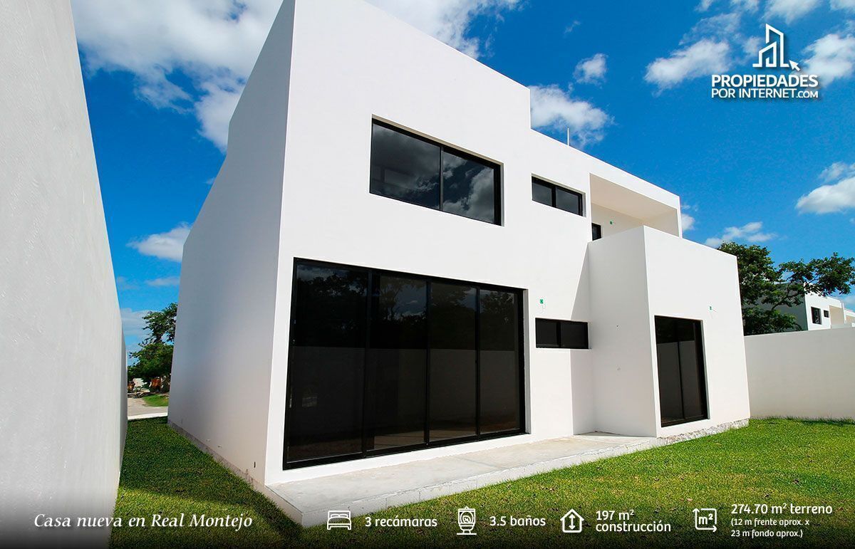 Preventa. Casa de dos plantas. Real Montejo. Mérida, Yucatán.