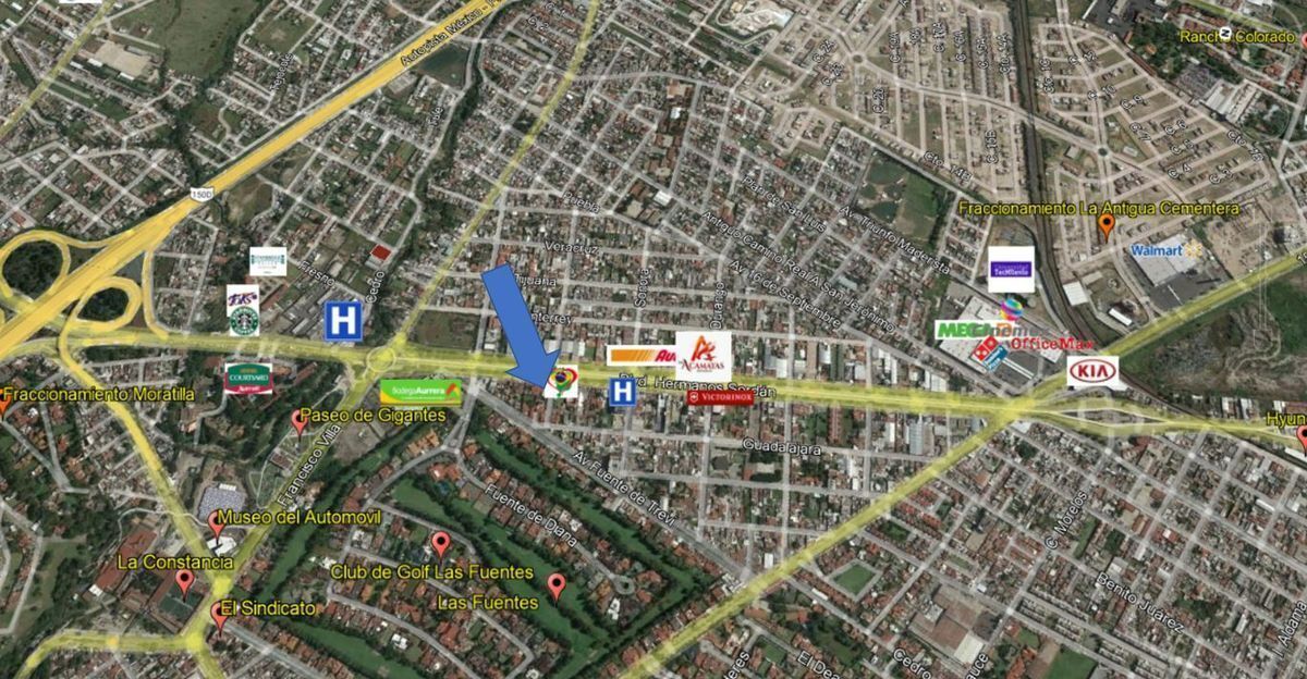 24 de 26: Ubicación, Imagen Satelital