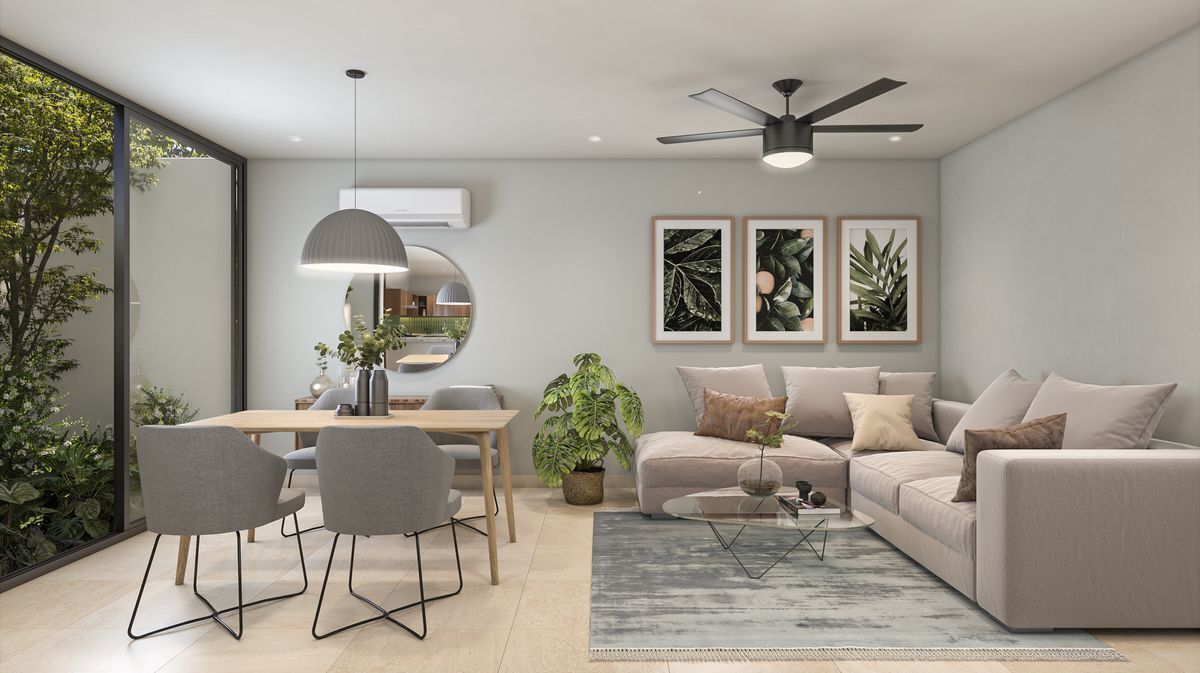 2 de 8: Sala, Comedor