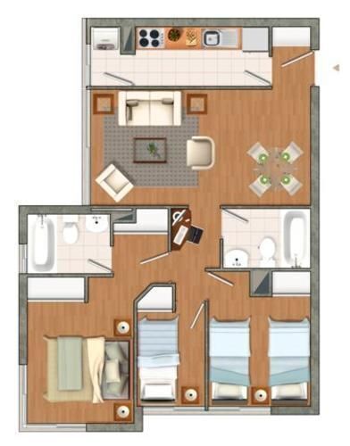 1 de 6: Plano de distribución