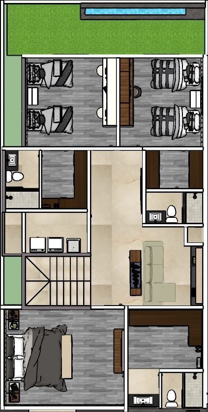 9 of 10: 3° piso área privada