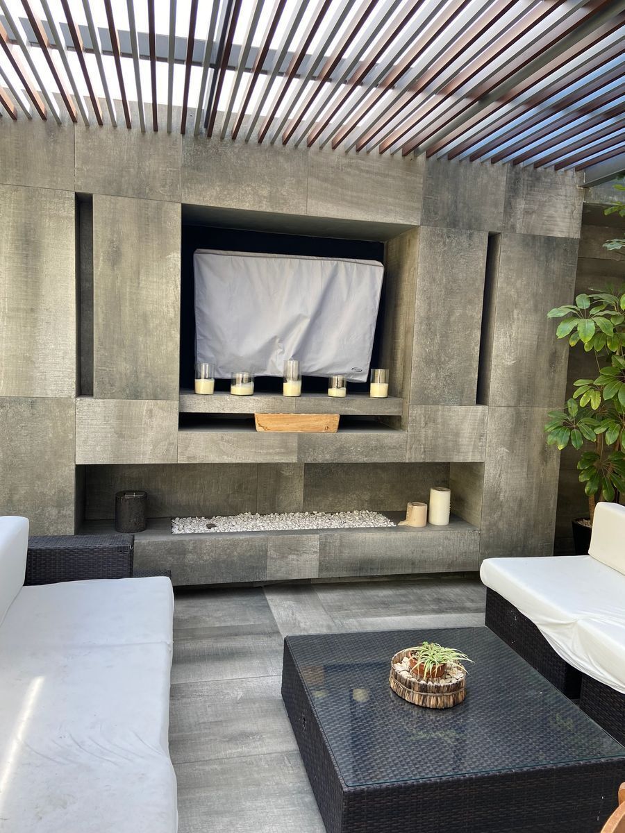 15 de 27: Chimenea eléctrica