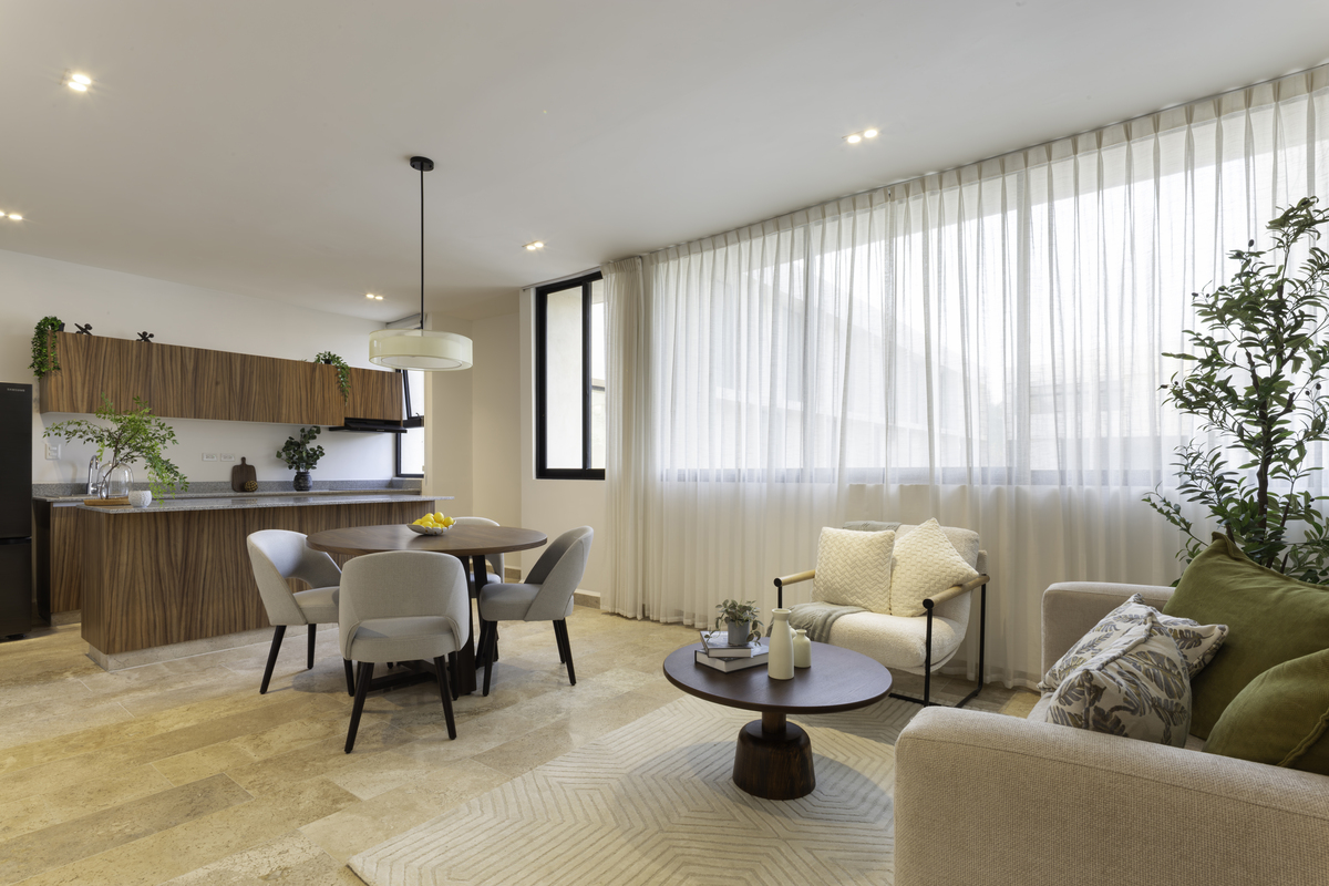 1 of 18: Sala, Comedor y Cocina