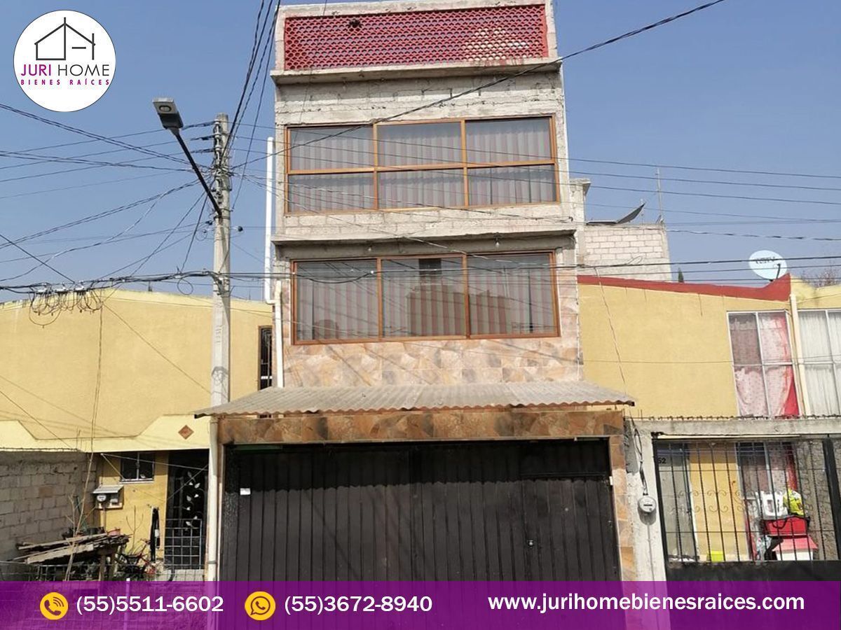 SE RENTA BONITA CASA EN VILLAS CHALCO