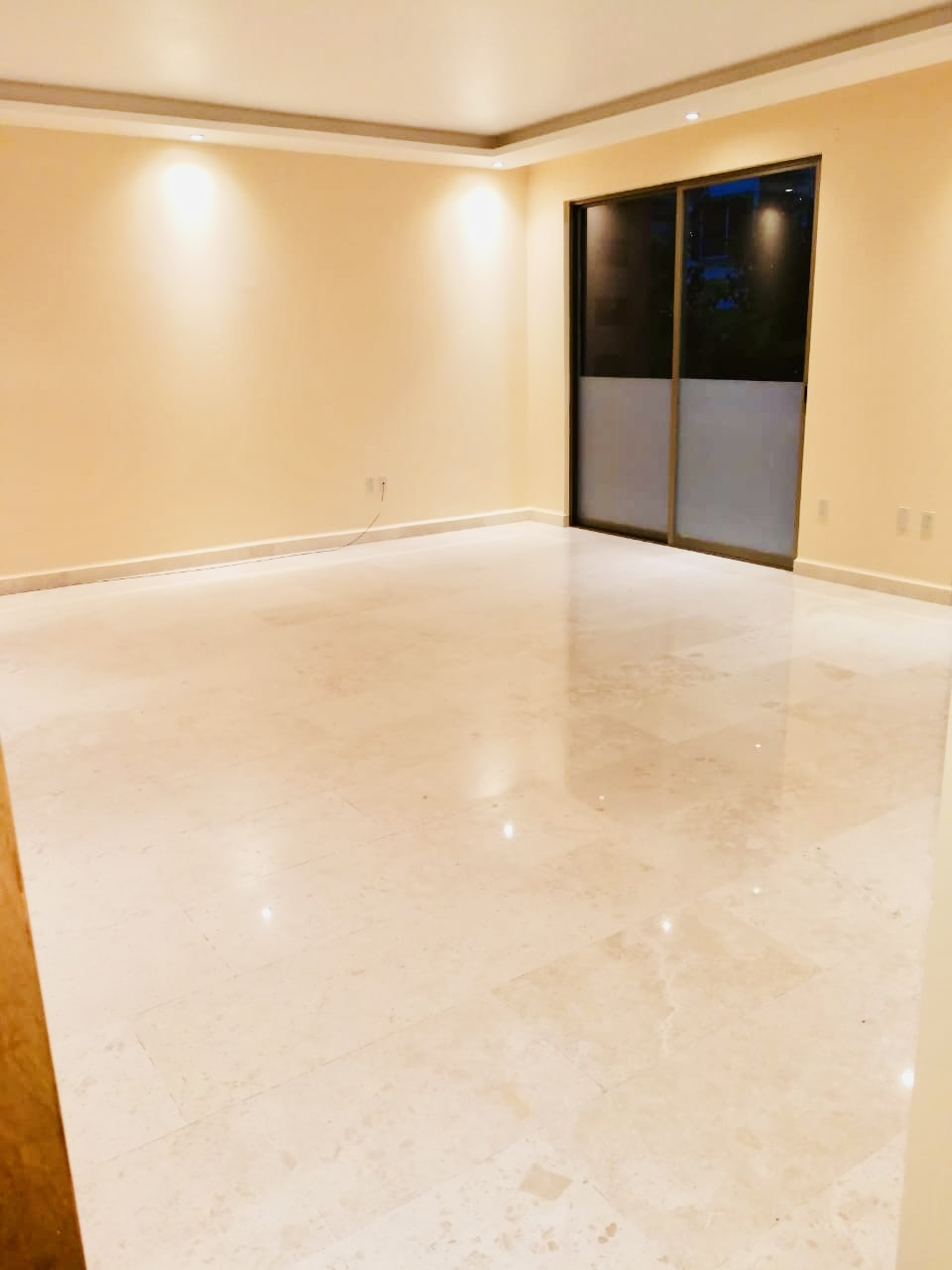 5 de 27: Estancia para sala y comedor con balcón