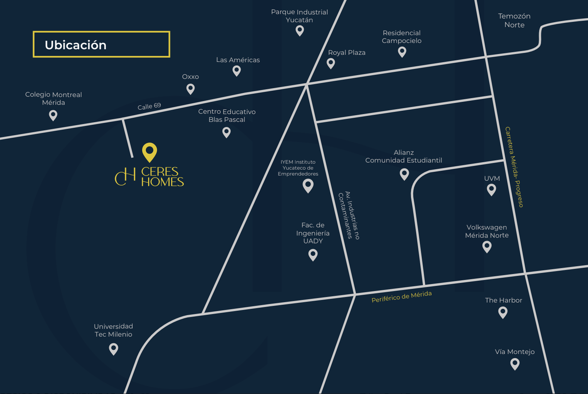 2 of 21: Ceres Homes. Ubicación