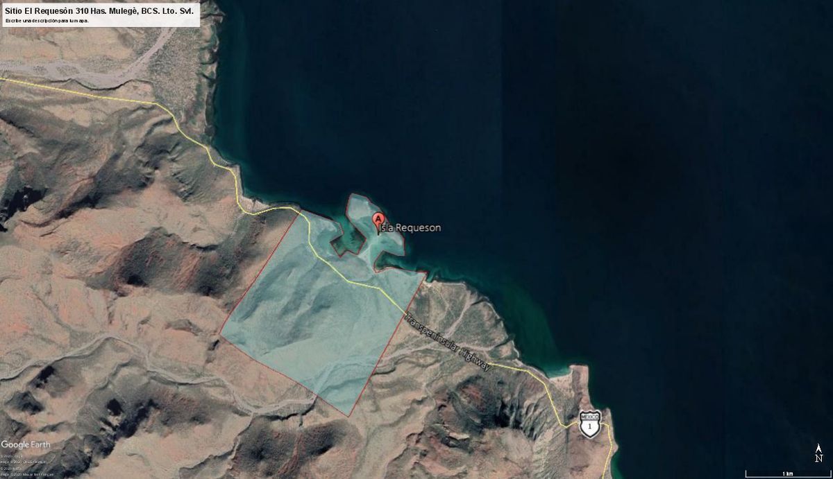 TERRENO PREMIUM PLAYA EL REQUESON MULEGE BCS DE ENSUEÑO VENTA - foto 2