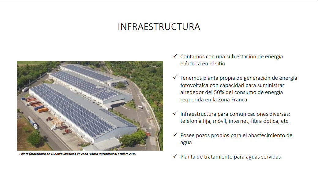 10 de 10: Zona Franca Internacional - Infraestructura
