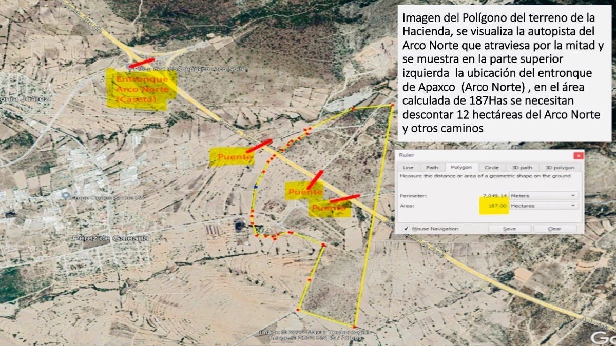 Hacienda de 1853 sobre Arco Norte (En ambas direcciones) - foto 4