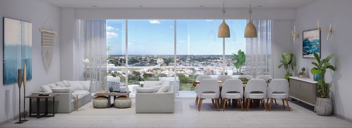 18 de 39: Sala, Comedor y Terraza