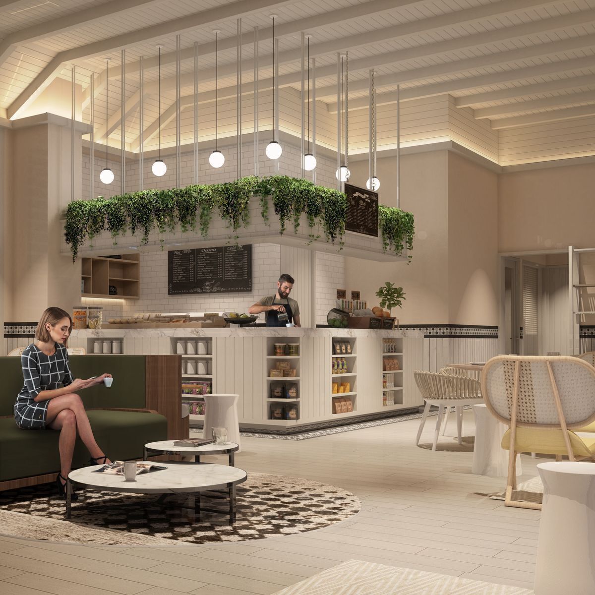 23 de 39: Cafetería