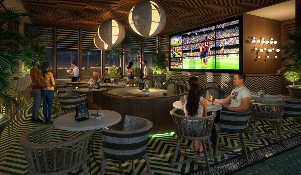 29 de 39: Sport Bar Interior