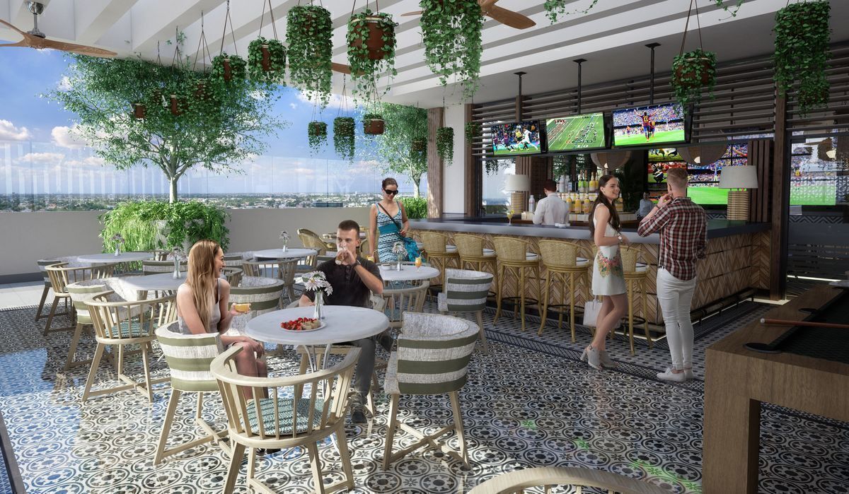 30 de 39: Sport Bar Exterior