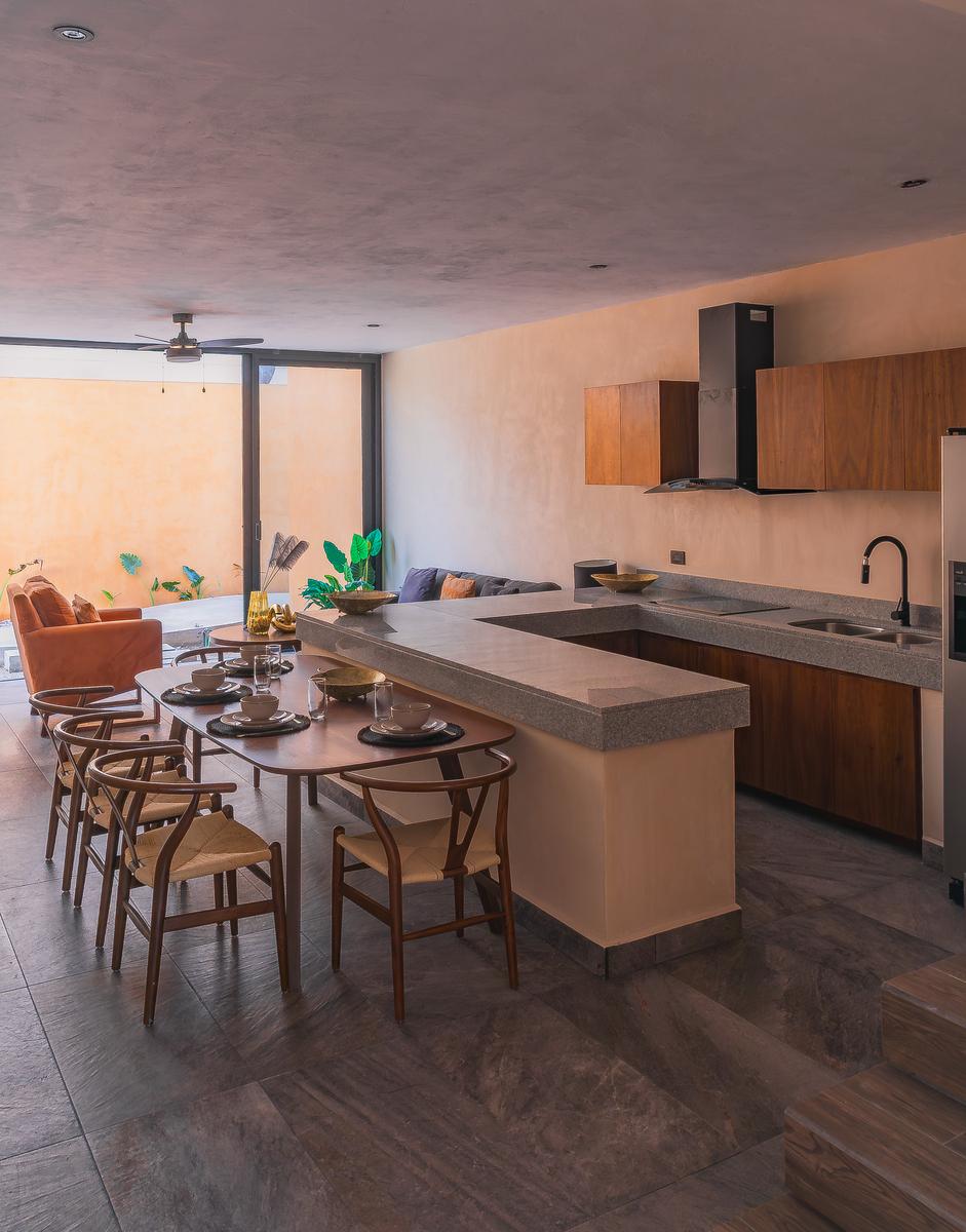 4 de 14: Sala, Comedor y Cocina