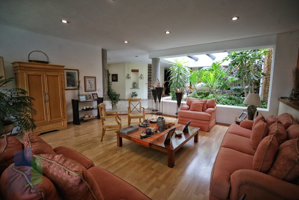 9 de 46: Sala con vista a jardín y terraza