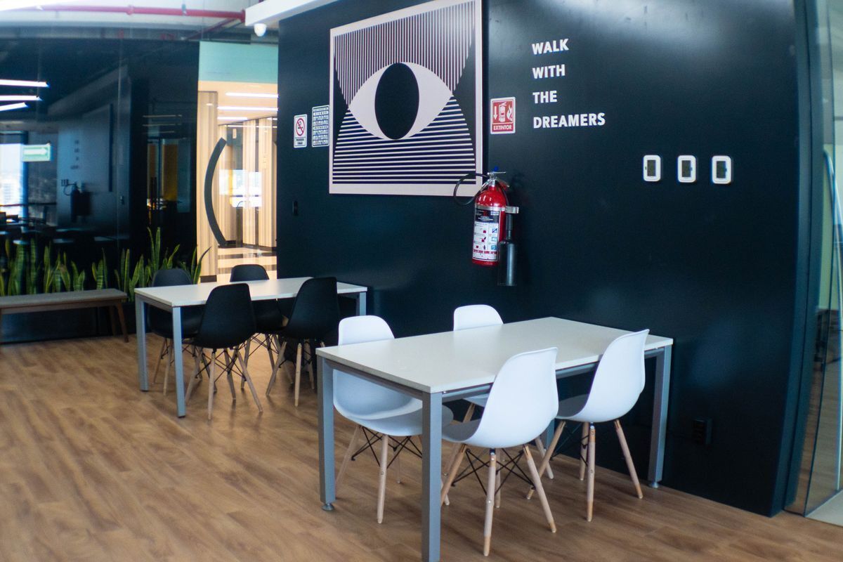 1 de 12: Áreas de Coworking.