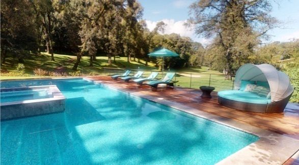 11 de 18: vista alberca