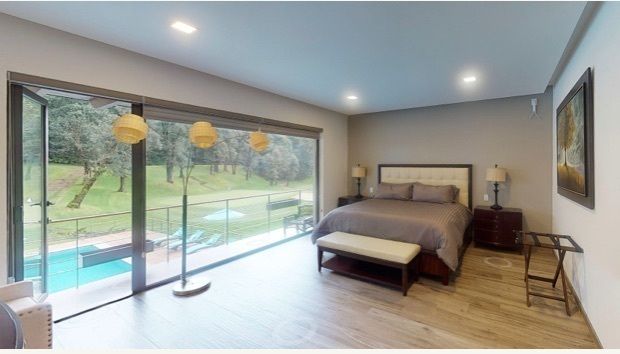 12 de 18: recamara con salida a alberca jardin