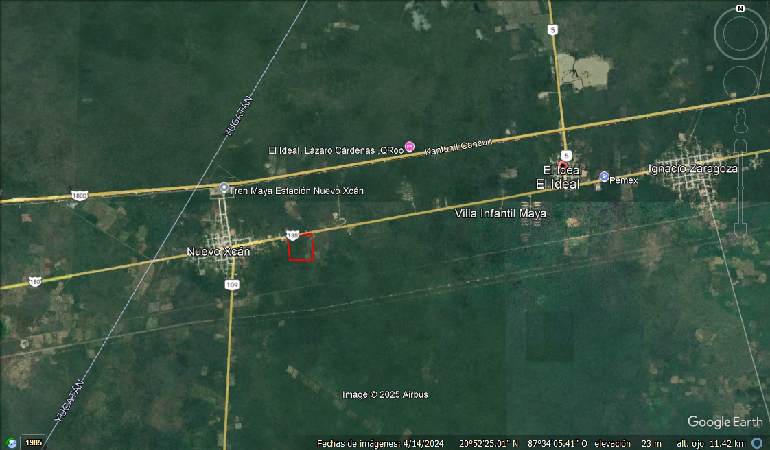 4 de 14: Sobre la carretera federal 180