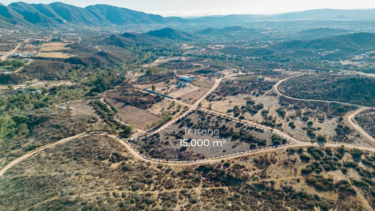 Terreno en venta de 1.5 Hec en Valle de Guadalupe