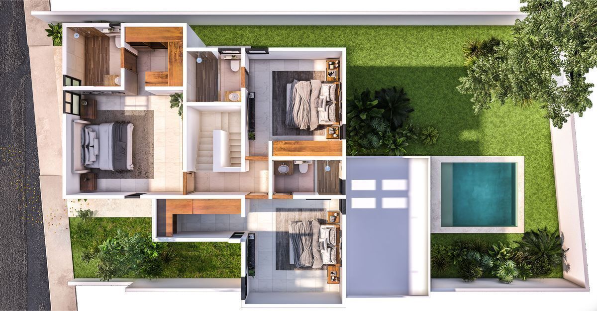 10 of 12: planta alta con ampliación 3 a recamara