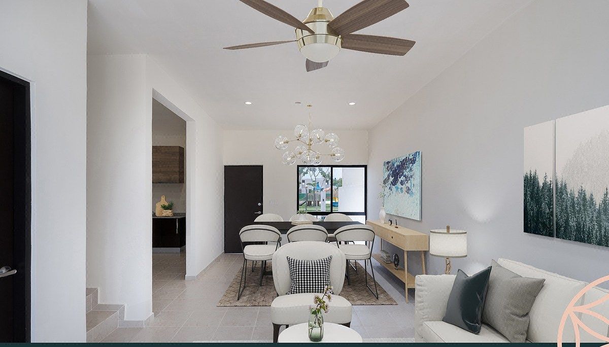 Casa en Venta en Merida Mod B Privada en Conkal con Equipamiento
