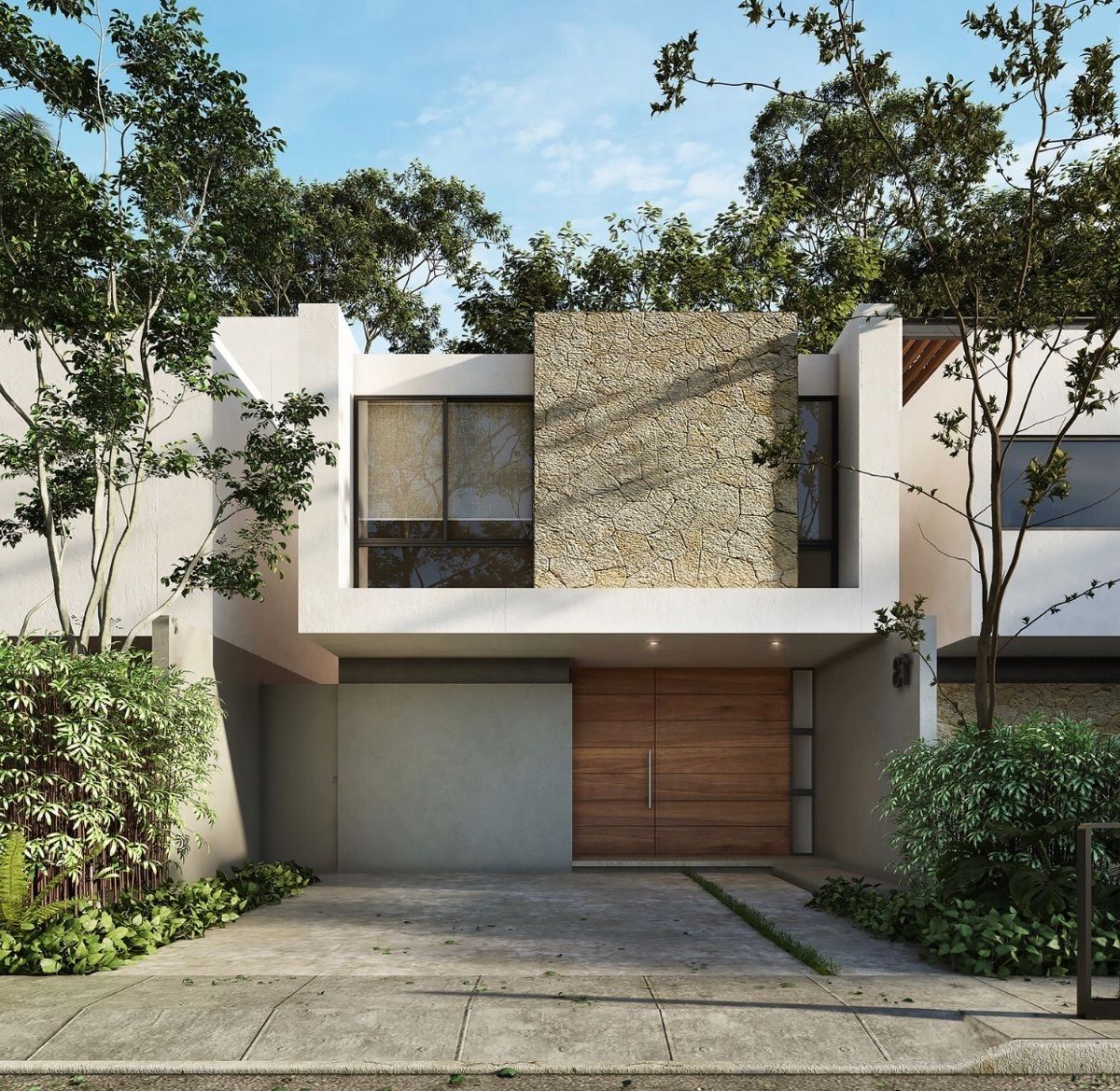 11 de 17: Fachada Piedra