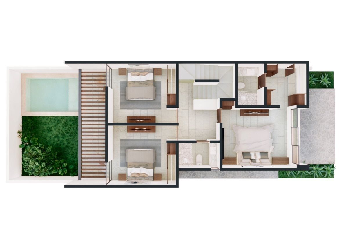 6 de 17: Tipología A Planta Alta