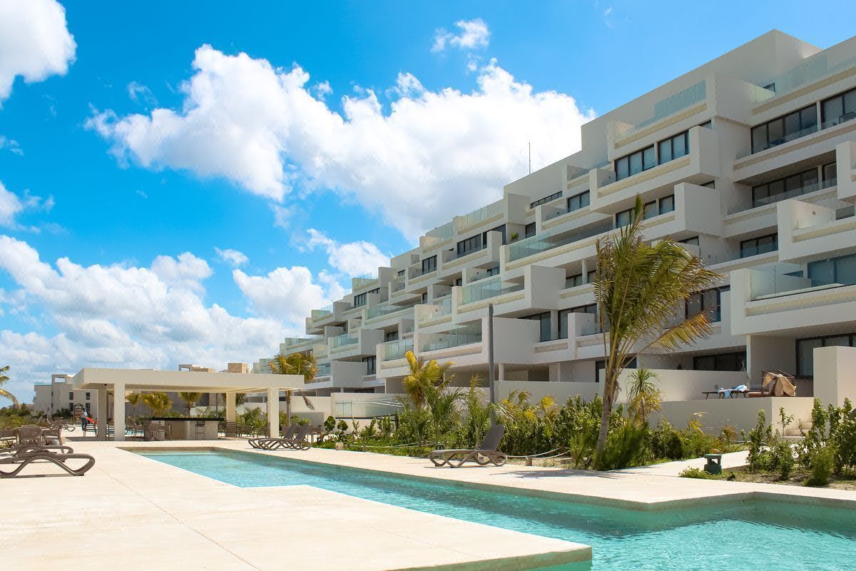 Departamento en Venta en la Playa de Telchac Frente al Mar Mod a (Kinúh)