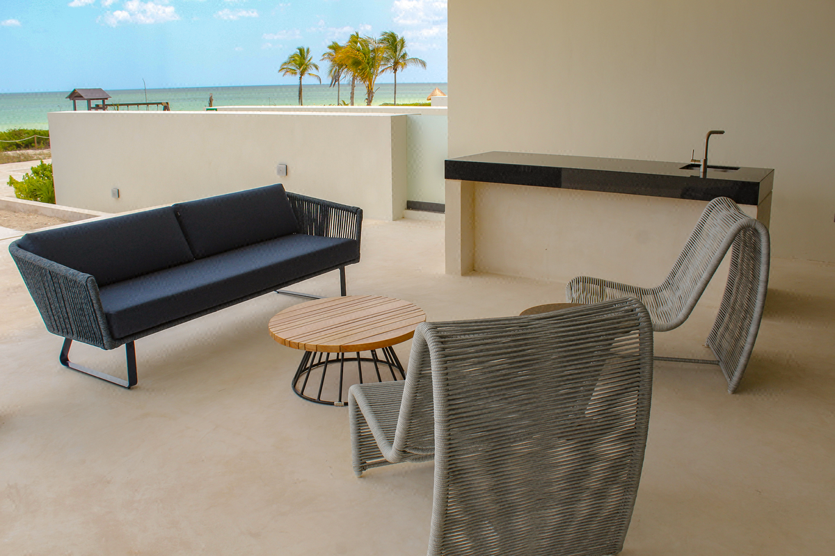 Departamento en Venta Frente al Mar, Mod C. Telchac
