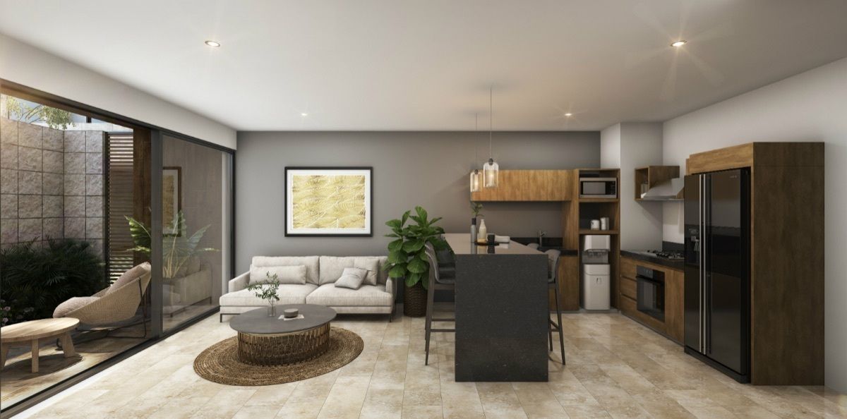 1 of 9: Sala / Cocina